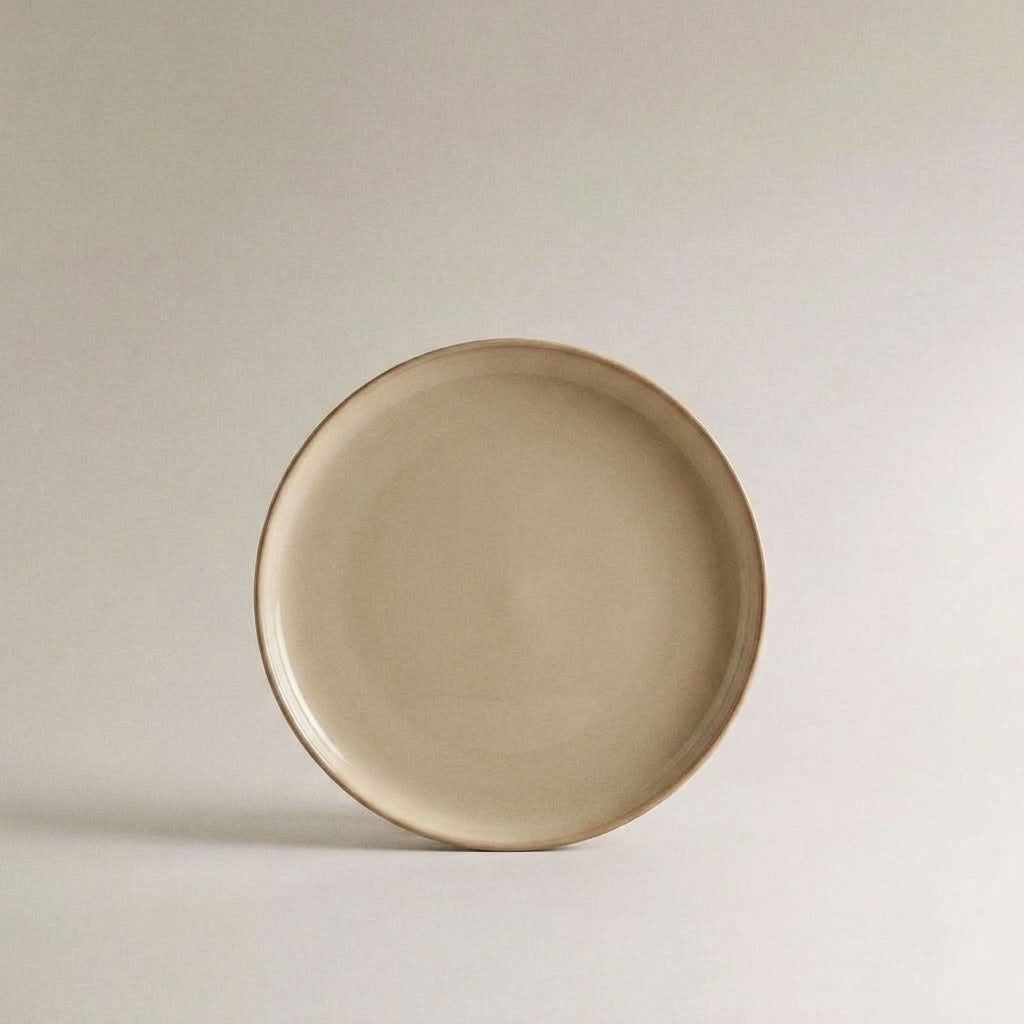Oatmeal Stoneware Dinner Set | Reactive Glaze
