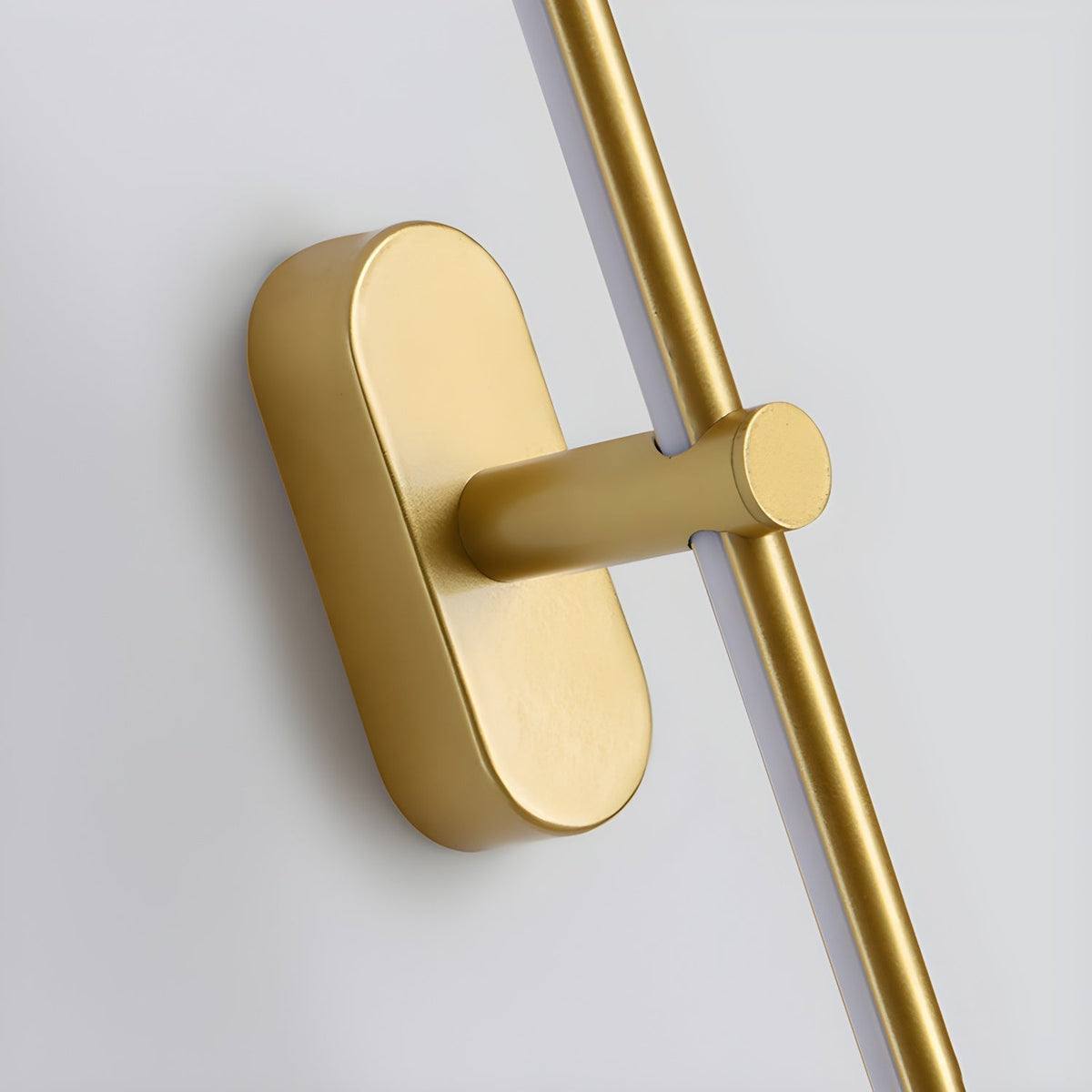 Modern Linear Wall Lamp Slim Minimalist Design, LED Wall Light Bar for Mirror, Hallway & Living Room, Warm or Cool White, Black or Gold, 68–128cm