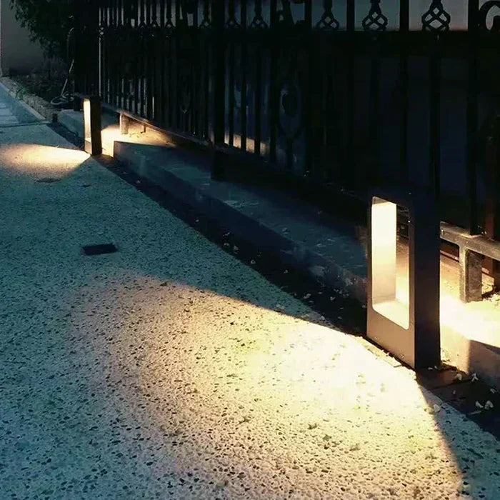 Scandinavian Outdoor Ground Lights, Modern LED Path Lights, IP65 Aluminium, Mains or Solar, for Garden Paths, Driveways, Patios & Borders, 30–80cm
