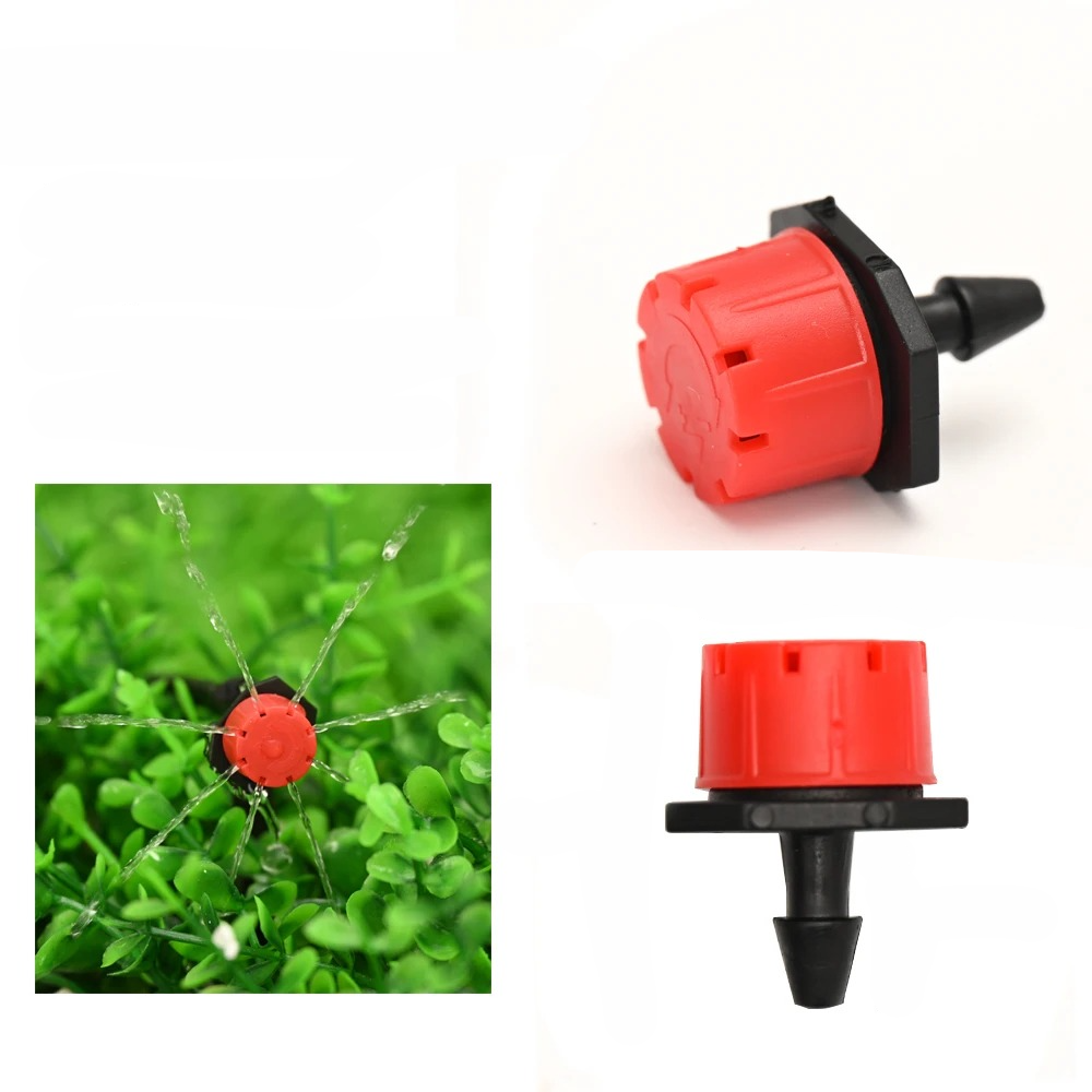 Drip Irrigation System with Automatic Timer for Garden Plants, Battery Powered Watering Kit, 1–120 Min Timer, for Greenhouse, Patio & Balcony, 5–25m