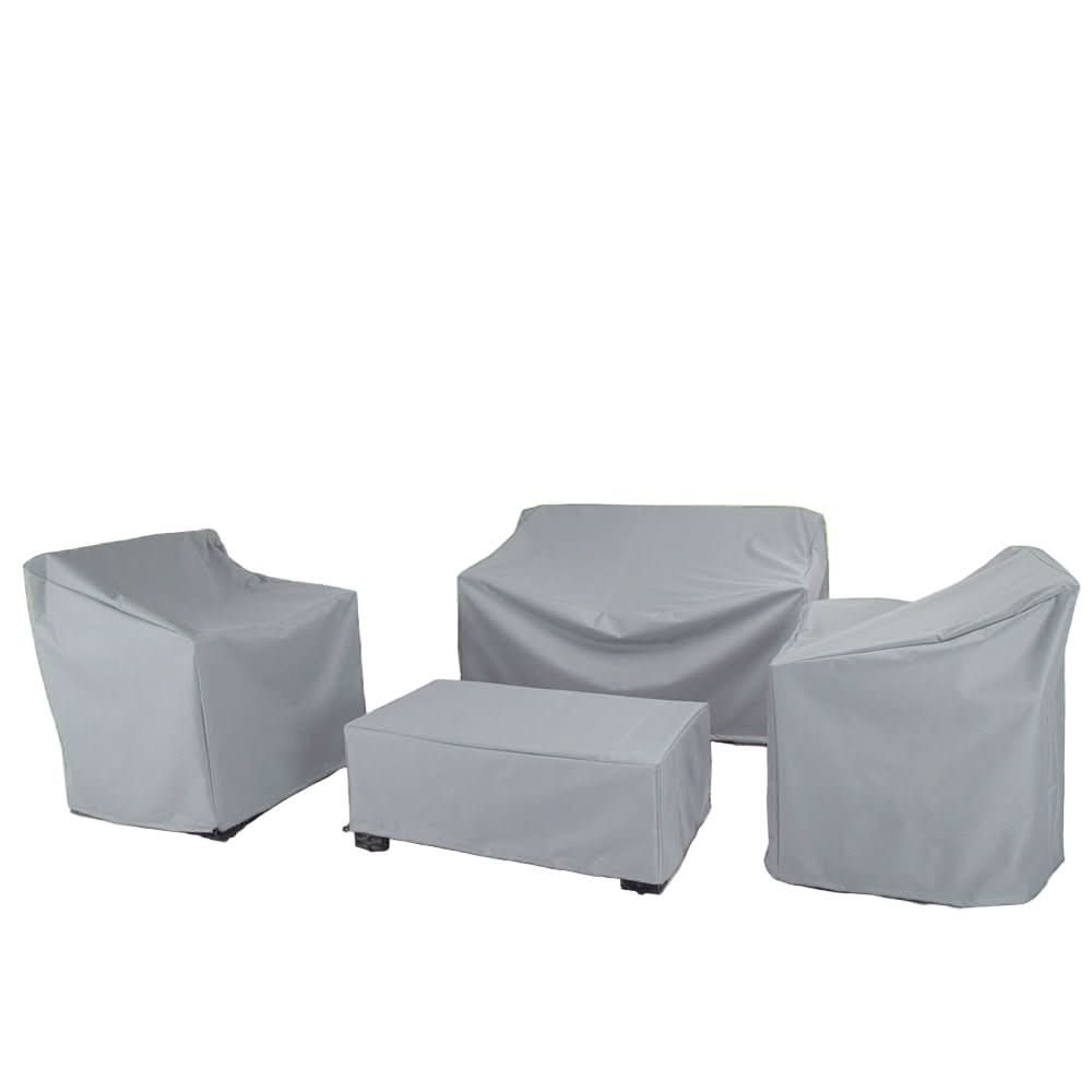 Outdoor Furniture Cover Waterproof Garden Table Chair Cover, All-Weather UV Resistant Patio Set Cover for Rain, Frost & Dust, Black or Silver