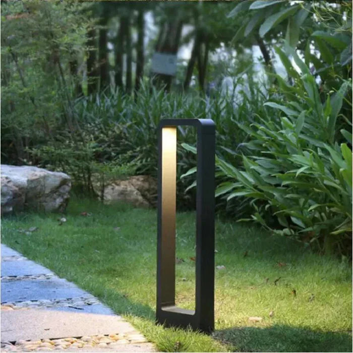 Scandinavian Outdoor Ground Lights, Modern LED Path Lights, IP65 Aluminium, Mains or Solar, for Garden Paths, Driveways, Patios & Borders, 30–80cm